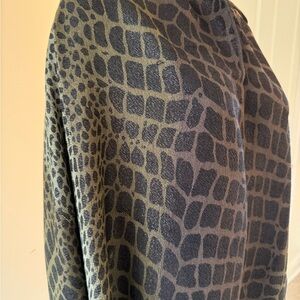 Animal Print Shawl